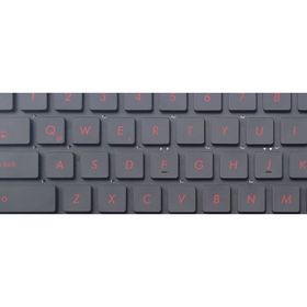 Asus FX550V Kırmızı Klavye