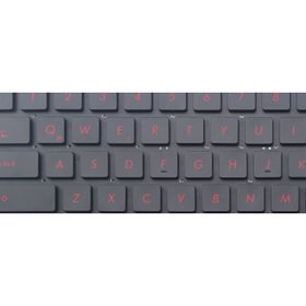 Asus FX550V Kırmızı Klavye
