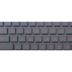 Asus FX550V Kırmızı Klavye