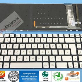 Asus G551JX Gümüş Klavye