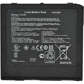 Asus G55VM-DS71 Notebook Bataryası