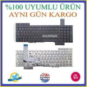 Asus G751JT Klavye