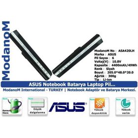Asus K52JR-392V K52JR-EX392R Uyumlu Notebook Batarya