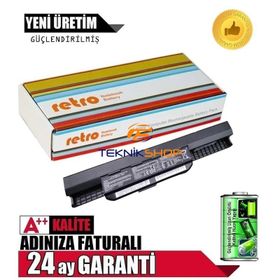 Asus K53SV-SX146V K53SV-SX152V Uyumlu Notebook Bataryası