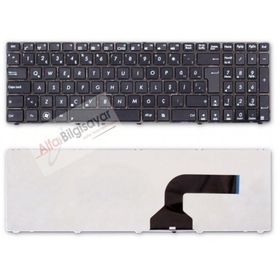 Asus K54H Çerçeveli Siyah Türkçe Q Uyumlu Klavye