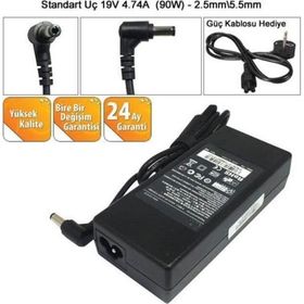 Asus K54HR 19V 4.74A 90W Uyumlu Notebook Adaptör