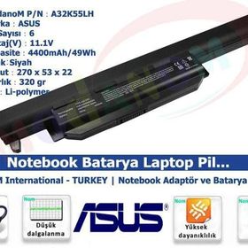 Asus K55A RHI5N13 Laptop Uyumlu Batarya