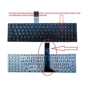 Asus K55VD-SX862H Klavye