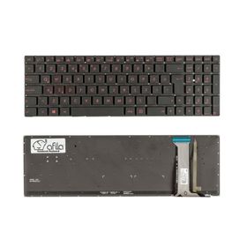 Asus N551JW N551JW-CN187H N551JW-CN361T Siyah Işıklı Uyumlu Laptop Klavye