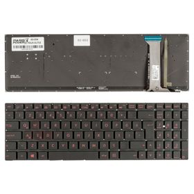 Asus N751JK-T4144H N751JK-T7130H Işıklı Siyah Uyumlu Notebook Klavye