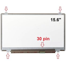 Asus P2520S P2520SA P2520SJ 15.6 30Pin Uyumlu LCD Ekran Panel