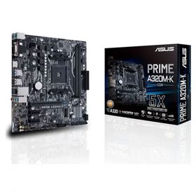 Asus Prime A320M-K-CSM AMD AM4 32GB DDR4 3200Mhz M2 Vga-Hdmi Matx Anakart