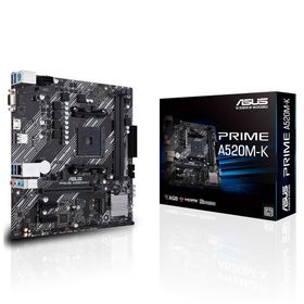 Asus Prime A520M-K AMD AM4 DDR4 Micro ATX Anakart