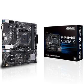 Asus Prime A520M-K AMD AM4 DDR4 Micro ATX Anakart