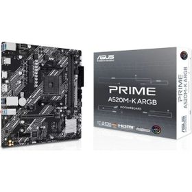Asus Prime A520M-K ARGB AMD AM4 DDR4 Micro ATX Anakart