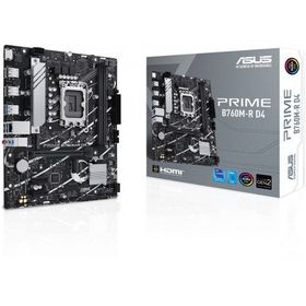Asus Prime B760M-R D4 2xDDR4 2xM.2 HDMI 12-13-14. Nesil LGA1700 Soket Anakart