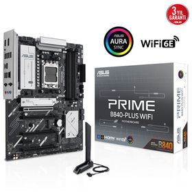 Asus Prime B840-Plus WIFI 4xDDR5 DP HDMI 3xM.2 Am5 Anakart
