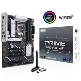 Asus Prime B860-PLUS WiFi 8200 MHz DDR5 Soket LGA1851 M.2 HDMI DP ATX Anakart