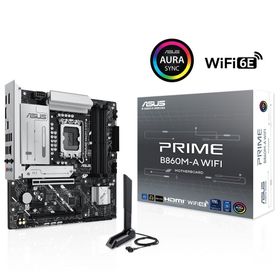 Asus Prime B860M-A WiFi 8666 MHz DDR5 Soket LGA1851 M.2 HDMI DP mATX Anakart
