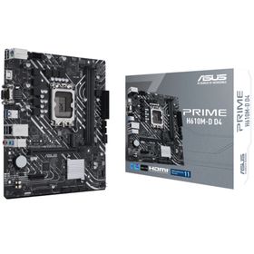 Asus Prime H610M-D D4 2xDDR4 M.2 D-SUB HDMI RS232 Port 12.Nesil LGA1700 Soket Anakart