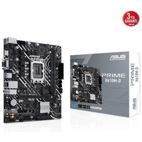 Asus Prime H610M-D Intel LGA1700 DDR5 Micro ATX Anakart
