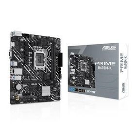 Asus Prime H610M-K H610 DDR5 VGA GLan mATX HDMI M2 USB3 RGB 1700P Anakart