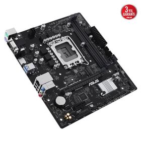 Asus Prime H610M-R-SI DDR5 5600 Mhz OC M.2 VGA-HDMI-DP PCIE 4.0 1700P Matx Anakart