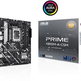 Asus Prime H810M-A-CSM 6400 MHz DDR5 Soket LGA1851 M.2 HDMI DP mATX Anakart