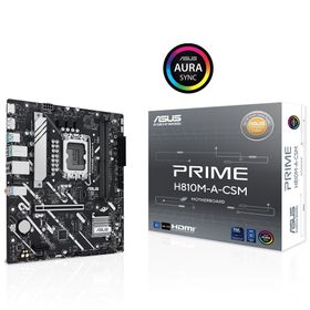 Asus Prime H810M-A-CSM 6400 MHz DDR5 Soket LGA1851 M.2 HDMI DP mATX Anakart