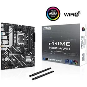 Asus Prime H810M-A Wifi DDR5 6400 Mhz OC M.2 HDMI-DP PCIE 4.0 1851P Matx Anakart