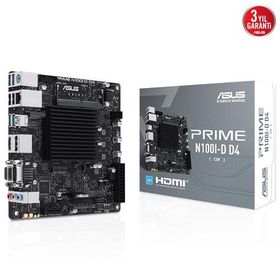 Asus Prime N100I-D D4-CSM Intel N100 Onboard İşlemci 3200 MHz DDR4 Mini ITX Anakart
