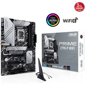 Asus Prime Z790-P Wifi Z790 DDR5 VGA Yok GLan 2.5G ATX HD DP US3 M2 Wifi BT RGB 1700P Anakart