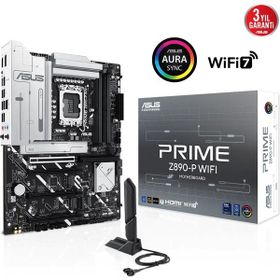 Asus Prime Z890-P Wi-Fi 7600 MHz 4xDDR5 4x M.2 HDMI DP 1xThunderbolt 5.4 Intel Core Ultra CPU Seri 2 LGA1851 Soket Gaming Anakart