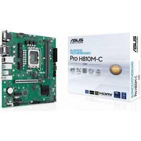 Asus Pro H810M-C-CSM DDR5 6400 Mhz OC M.2 DVI-VGA-HDMI-DP-USB-C PCIE 5.0 1851P Matx Anakart