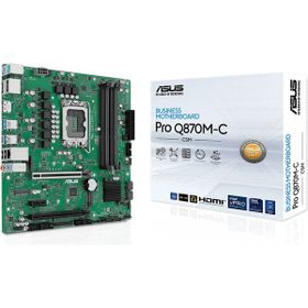 Asus Pro Q870M-C-CSM DDR5 6400 Mhz OC M.2 HDMI-DP-USB-C PCIE 4.0 1851P Matx Anakart