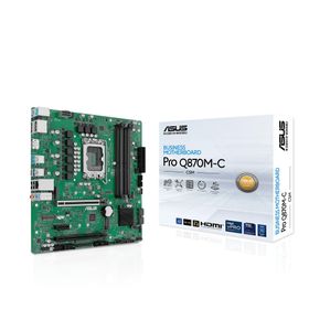 Asus Pro Q870M-C-CSM DDR5 6400 Mhz OC M.2 HDMI-DP-USB-C PCIE 4.0 1851P Matx Anakart