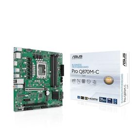 Asus Pro Q870M-C-CSM DDR5 6400 Mhz OC M.2 HDMI-DP-USB-C PCIE 4.0 1851P Matx Anakart