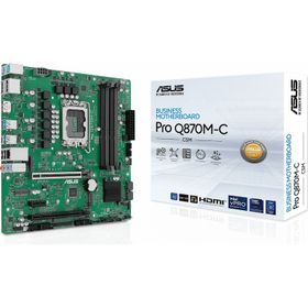 Asus Pro Q870M-C-CSM DDR5 6400 Mhz OC M.2 HDMI-DP-USB-C PCIE 4.0 1851P Matx Anakart