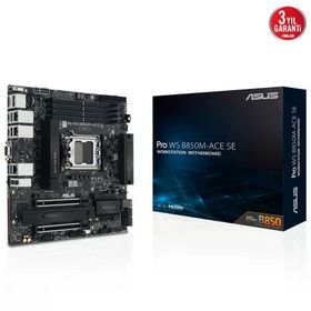 Asus Pro WS B850M-ACE SE AMD AM5 DDR5 Micro ATX Anakart