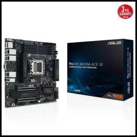 Asus Pro WS B850M-ACE SE AMD AM5 DDR5 Micro ATX Anakart