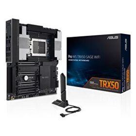 Asus Pro WS TRX50-Sage Wifi DDR5 6400 Mhz OC M.2 USB-C PCIE 5.0 TR5 Ceb Anakart