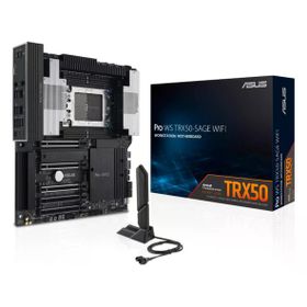 Asus Pro WS TRX50-Sage Wifi DDR5 6400 Mhz OC M.2 USB-C PCIE 5.0 TR5 Ceb Anakart