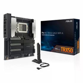 Asus Pro WS TRX50-Sage Wifi DDR5 6400 Mhz OC M.2 USB-C PCIE 5.0 TR5 Ceb Anakart
