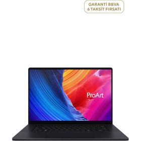 Asus ProArt P16 H7606WP-SR312 Ryzen AI 9 HX 370 64GB RAM 2TB SSD RTX 5070 FreeDOS 16 inç Laptop