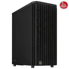 Asus ProArt PA401 Wood Edition Metal Panel Siyah Fanlı ATX Bilgisayar Kasası