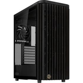 Asus ProArt PA401 Wood Edition Temperli Siyah Fanlı ATX Bilgisayar Kasası