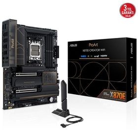 Asus Proart X870E-Creator Wifi DDR5 8000 Mhz OC M.2 HDMI-DP-USB-C PCIE 5.0 AM5 Atx Anakart