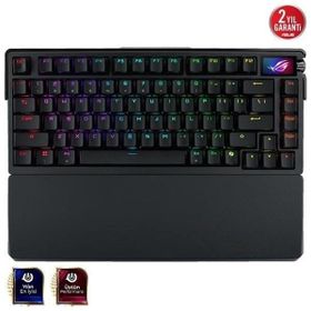 Asus Rog Azoth Extreme NX Snow PBT UK 75 Custom Oyuncu Klavye