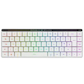 Asus Rog Falchion RX Low Profile Red Switch Rgb Kablosuz Türkçe Mekanik Beyaz Gaming Klavye