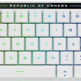 Asus Rog Falchion RX Low Profile Red Switch Rgb Kablosuz Türkçe Mekanik Beyaz Gaming Klavye